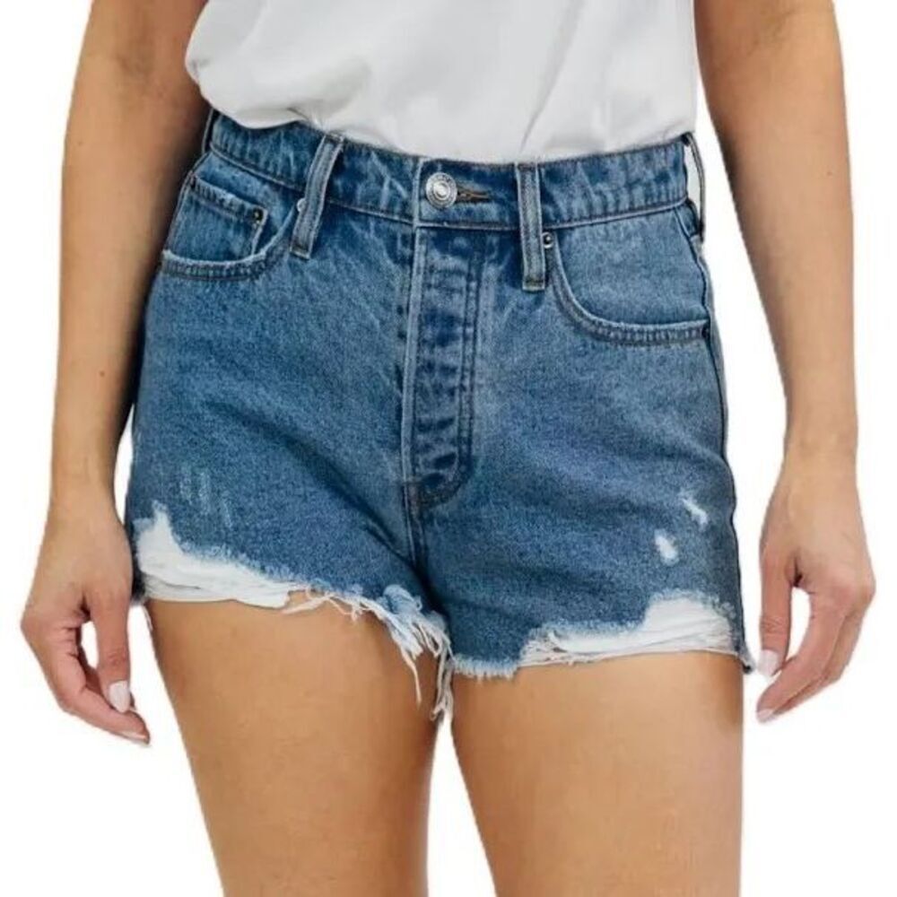Lincoln Outfitters‎ Cutoff Jean Shorts Button Fly 16